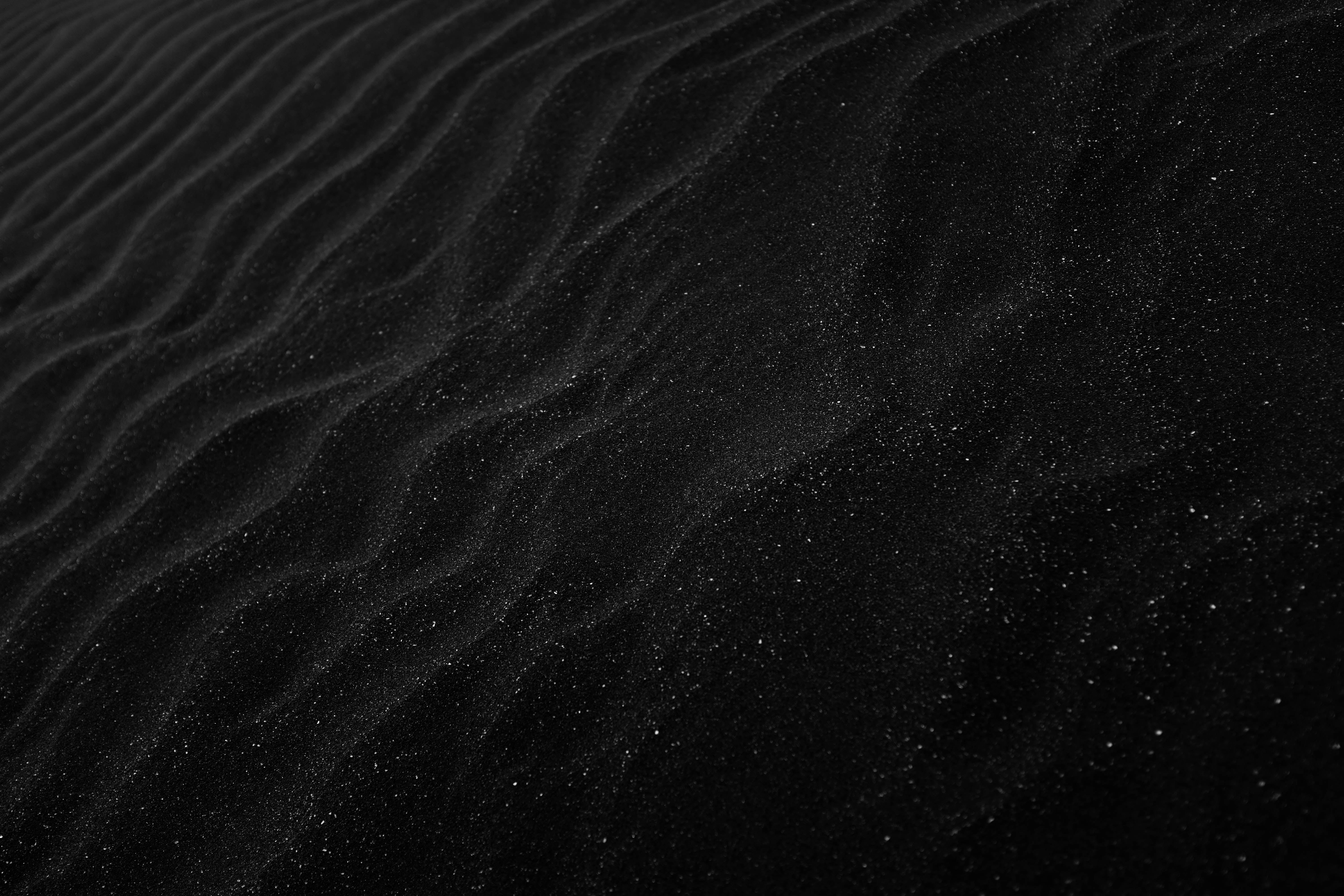 Dark sand